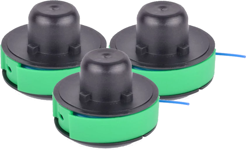 Trimmer spool & line (3 Pack) for Qualcast trimmers
