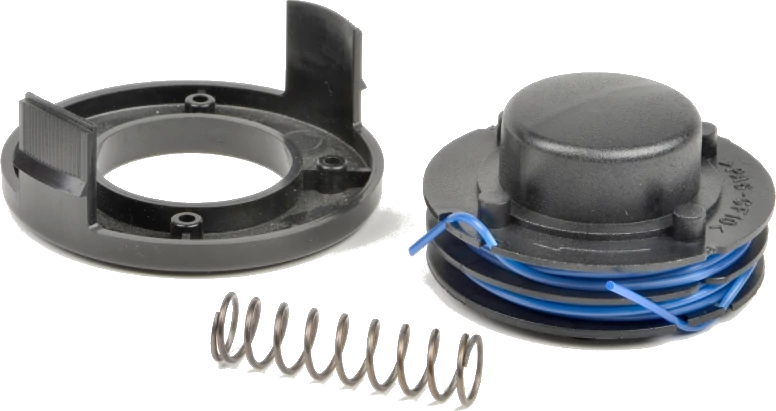 Spool Cover, Spool & Line and Spring for Qualcast Grass Trimmers