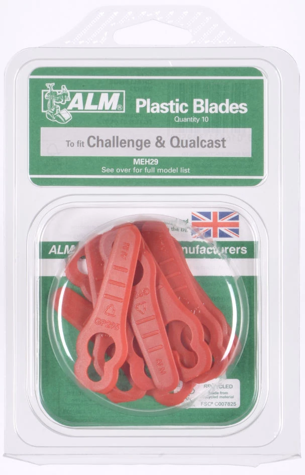 Plastic Blades for Some Challenge Grass Trimmers
