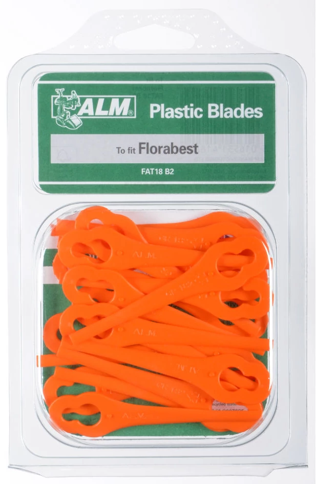 Plastic Lawnmower Blades for Draper Trimmers