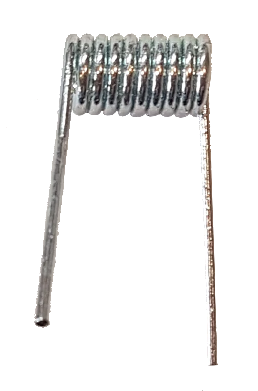 Back cover torsional spring for Qualcast trimmers Back cover torsional spring for Qualcast trimmers
