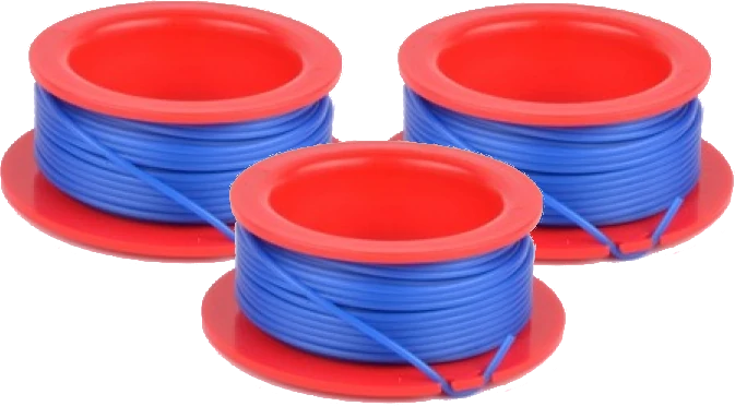 Trimmer spool & line (3 Pack) for Flymo trimmers