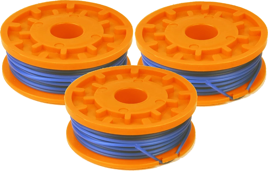 Trimmer spool & line (3 Pack) for Flymo trimmers