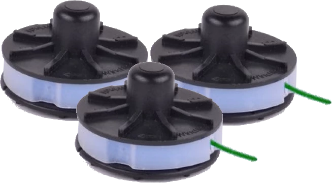 Trimmer spool & line (3 Pack) for Gardena trimmers