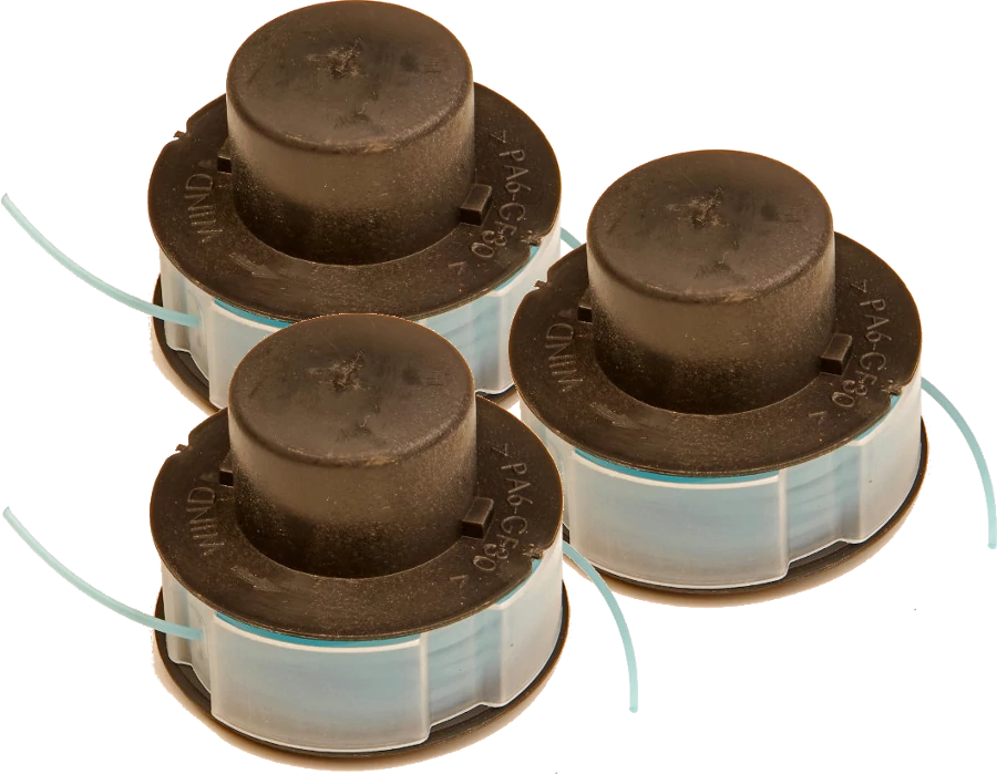 Trimmer spool & line (3 Pack) for Performance Power trimmers