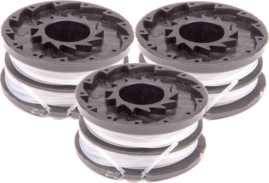 3 x Trimmer Spool & Line for Spear & Jackson trimmers