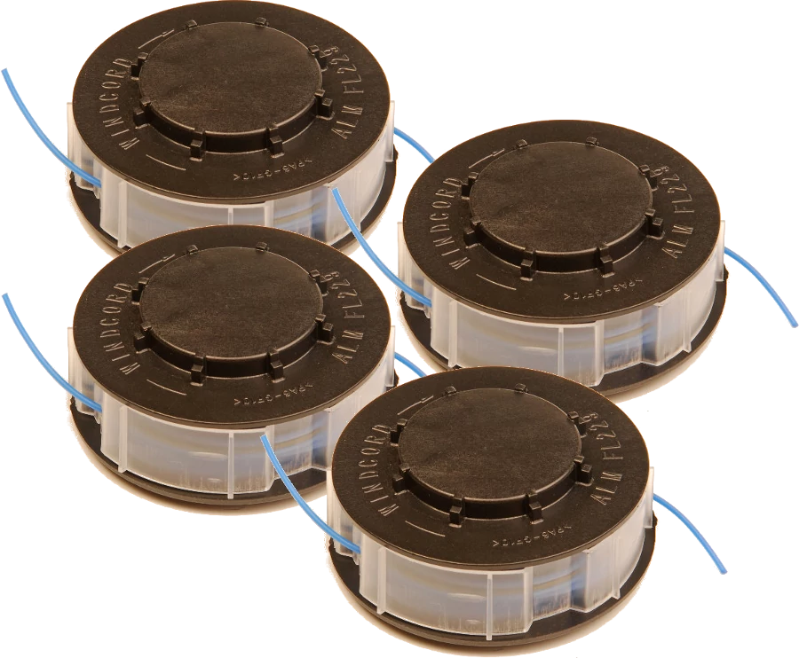 Trimmer spool & line (4 Pack) for Performance Power trimmers