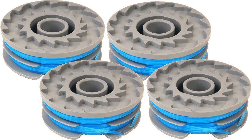 4 x Trimmer spool & line for Flymo trimmers