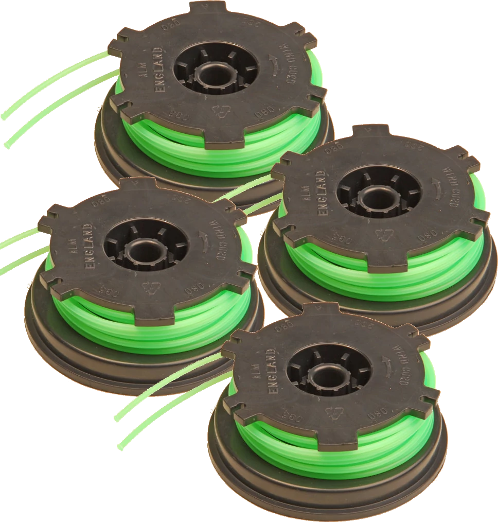 4 X Trimmer Spool & Line for Einhell trimmers