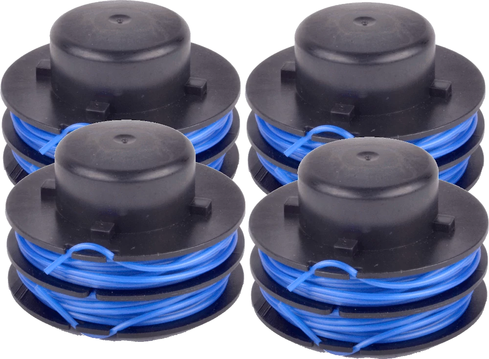 4 X Trimmer spool & line for Dobbies trimmers