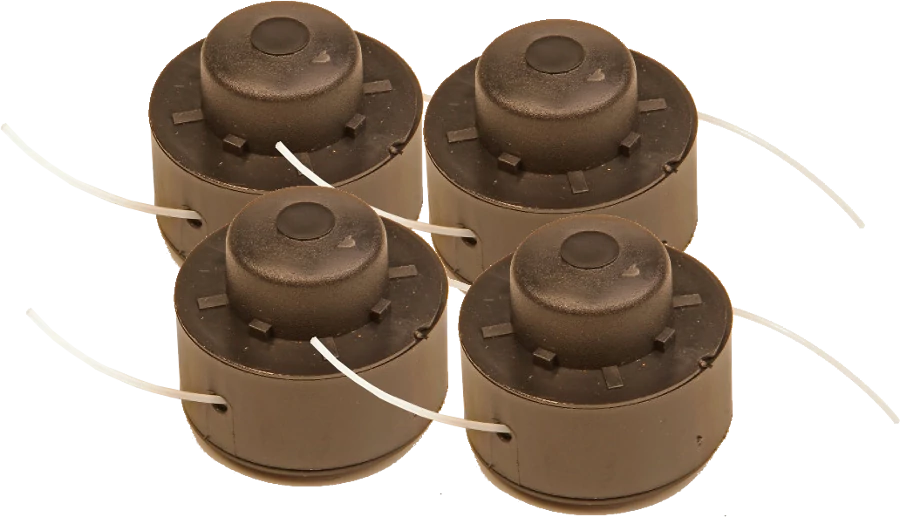 4 X Trimmer spool & line for Performance Power trimmers