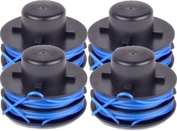 4 x Trimmer spool & line for Tesco trimmers