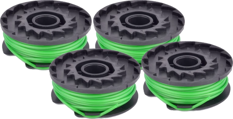 Trimmer Spool & Line (4 Pack) for Worx Grass Trimmers