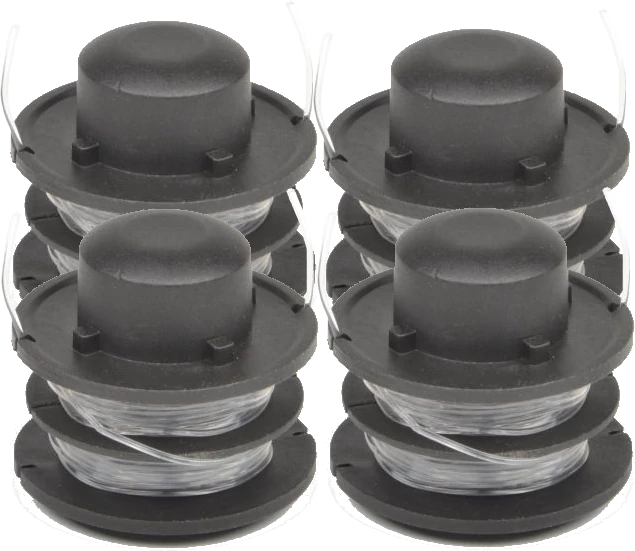 4 X Trimmer spool & linefor MacAllister trimmers