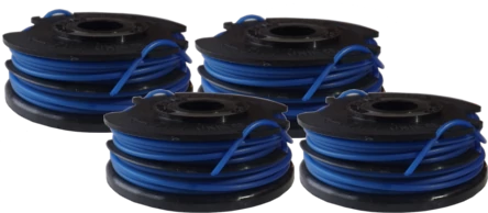 Trimmer spool & line (4 Pack) for Qualcast trimmers